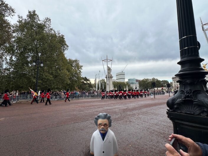 Mr.Turbine London changing of the guard